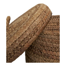Zestaw 2 koszy zamykanych boho Desio House Nordic