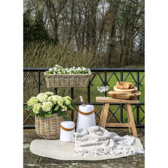 Zestaw 2 koszy rattanowych Pulo House Nordic