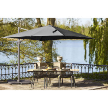 Duży parasol ogrodowy Baza 295x295cm czarny House Nordic