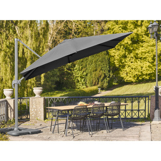 Duży parasol ogrodowy Baza 295x295cm czarny House Nordic