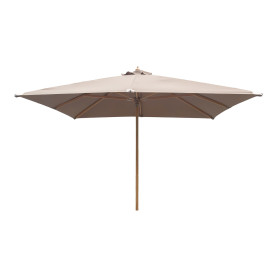 Duży parasol ogrodowy Orlando 300x300cm piaskowy House Nordic 2