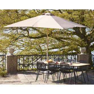 Duży parasol ogrodowy Orlando 300x300cm piaskowy House Nordic