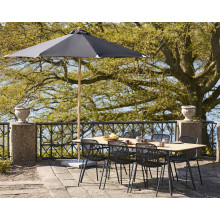 Duży parasol ogrodowy Austin 300cm czarny House Nordic