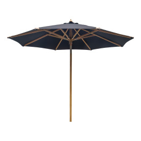 Duży parasol ogrodowy Austin 300cm czarny House Nordic 2