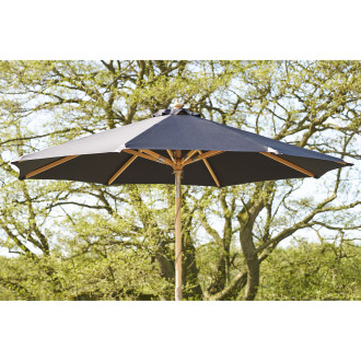 Duży parasol ogrodowy Austin 300cm czarny House Nordic