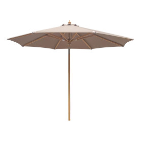 Duży parasol ogrodowy Austin 300cm piaskowy House Nordic 2