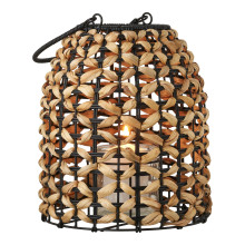 Lampion ogrodowy rattanowy Pinto 24cm House Nordic
