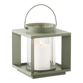 Lampion ogrodowy Lohals zielony 18cm House Nordic