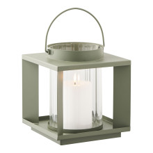 Lampion ogrodowy Lohals zielony 18cm House Nordic