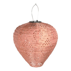 Lampion ogrodowy Greatham 30cm różowy House Nordic 2