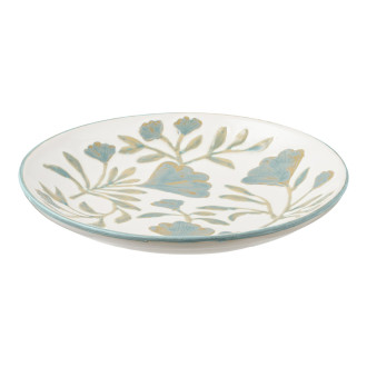 Taca ceramiczna Miorzb 35,5c kwiatowy wzór House Nordic