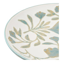 Taca ceramiczna Miorzb 35,5c kwiatowy wzór House Nordic