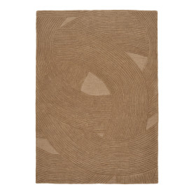 Dywan wełniany ręcznie tuftowany Pune 200x300cm brązowy House Nordic