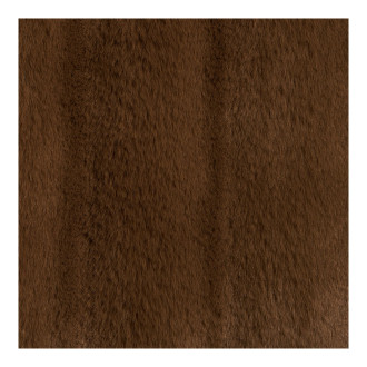 Koc / pled sztuczne futerko Galena 130x180 cm brązowy House Nordic