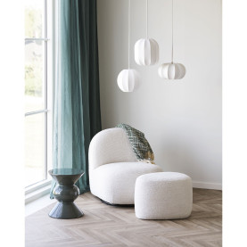 Koc bawełniany / pled Adana 130x180cm zielony House Nordic 2