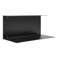 Półka metalowa ścienna Lille 40cm czarna House Nordic