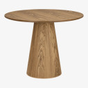 Stół okrągły dąb Intesi Soleilo 80cm - Elegancki design!