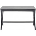 Stylowe Biurko industrialne z szufladą Writex 120 czarne D2.Design