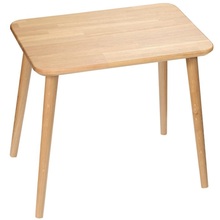 Skandynawski Prostokątny stolik kawowy drewniany Modern Oak dąb 54 MoonWood do salonu, poczekalni lub kawiarni.