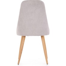 Skandynawskie Krzesło tapicerowane K285 jasno popielate Halmar do kuchni, salonu i restauracji.