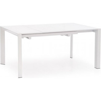 Nowoczesny Stół rozkładany STANFORD XL 130x80 biały Halmar do kuchni.