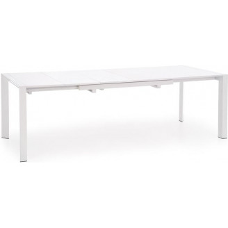 Nowoczesny Stół rozkładany STANFORD XL 130x80 biały Halmar do kuchni.