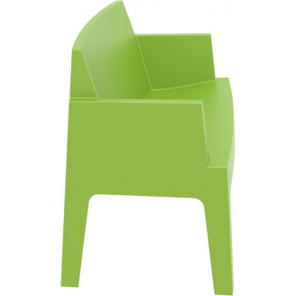 Stylowa Sofa ogrodowa dwuosobowa Box zielona tropikalna Siesta do ogrodu i na taras.