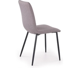 Stylowe Krzesło tapicerowane K251 popielate Halmar do stołu.