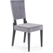Klasyczne Krzesło tapicerowane klasyczne Sorbus grafitowe Halmar do kuchni, salonu i jadalni.