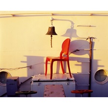 Designerskie Krzesło z tworzywa ELIZABETH lśniące czerwone Siesta do kuchni, kawiarni i restauracji.