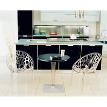 Designerskie Krzesło przezroczyste ażurowe z tworzywa CRYSTAL Siesta do kuchni, kawiarni i restauracji.