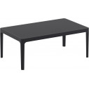 Stolik tarasowy Sky 100x60 czarny Siesta