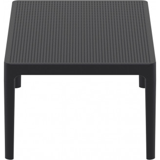 Stolik tarasowy Sky 100x60 czarny Siesta