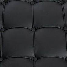 Designerski Fotel Barcelon Eco czarny D2.Design do salonu i sypialni.