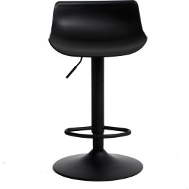 Hoker barowy regulowany Bar One czarny Simplet do kuchni, restauracji i baru. 2