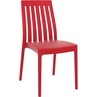 Krzesło ogrodowe ażurowe SOHO czerwone Siesta do ogrodu i na taras.