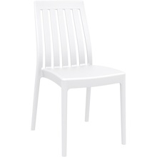 Krzesło ogrodowe ażurowe SOHO białe Siesta do ogrodu i na taras.
