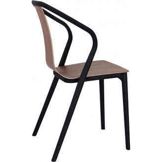 Krzesło drewniane gięte Bella Nut orzech D2.DESIGN do salonu, kuchni i jadalni.