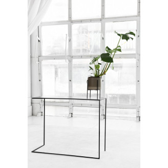 Konsola industrialna Object015 75 czarna NG Design do przedpokoju.