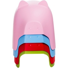 Krzesełko (siedzisko) dziecięce Piggy jasno niebieskie D2.Design