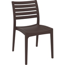 Krzesło ogrodowe ażurowe Ares brązowe Siesta do ogrodu i na taras.