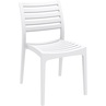 Krzesło ogrodowe ażurowe Ares białe Siesta do ogrodu i na taras.