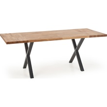 Stół drewniany dębowy Apex 140x85 dąb naturalny Halmar do kuchni, jadalni i salonu.