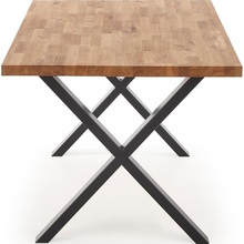 Stół drewniany dębowy Apex 160x90 dąb naturalny Halmar do kuchni, jadalni i salonu.