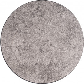 Industrialny Zestaw stolików okrągłych loft Demeter szary Signal do salonu i poczekalni. 2