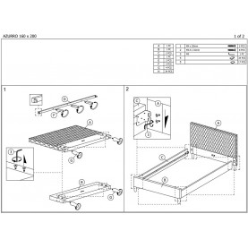 Stylowe Łóżko welurowe pikowane Azurro Velvet 140 szary/dąb Signal do sypialni. 2