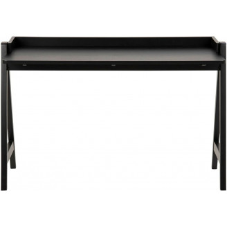 Stylowe Biurko drewniane industrialne Miso 126 Czarne Actona.