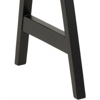 Stylowe Biurko drewniane industrialne Miso 126 Czarne Actona.