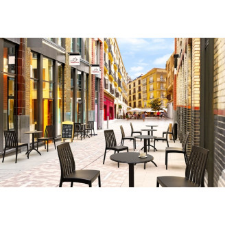 Krzesło ogrodowe SOHO ciemnoszare Siesta
