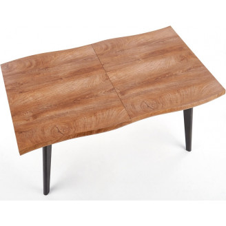 Stół rozkładany loft Dickson 150x90 dąb naturalny Halmar do jadalni, kuchni i salonu.
